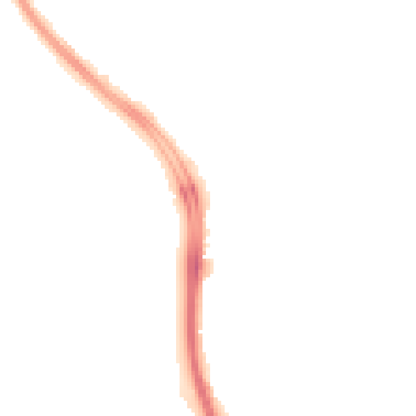 Night-time road noise heatmap for SN3 2GT