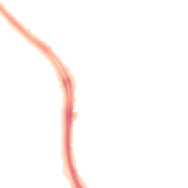Night-time road noise heatmap for SN3 2GW