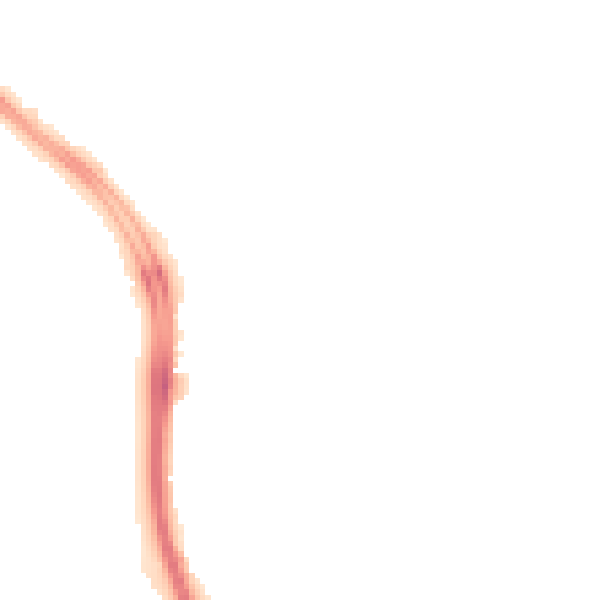 Night-time road noise heatmap for SN3 2JZ