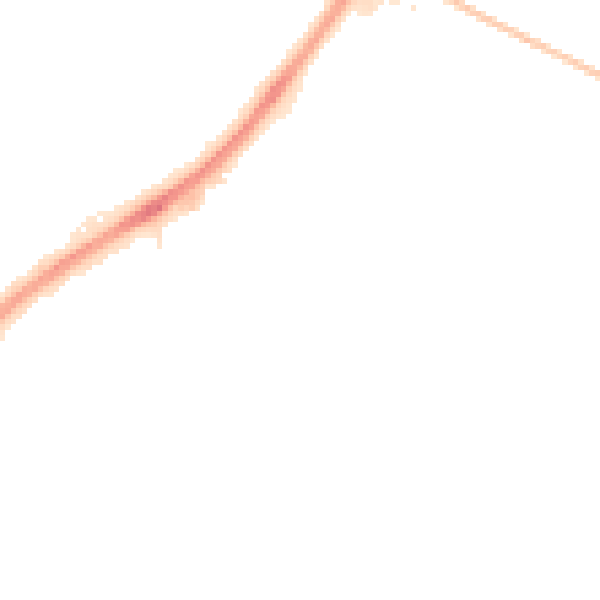 Night-time road noise heatmap for SN3 3LH
