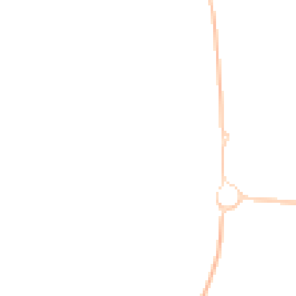 Night-time road noise heatmap for SN3 3TH