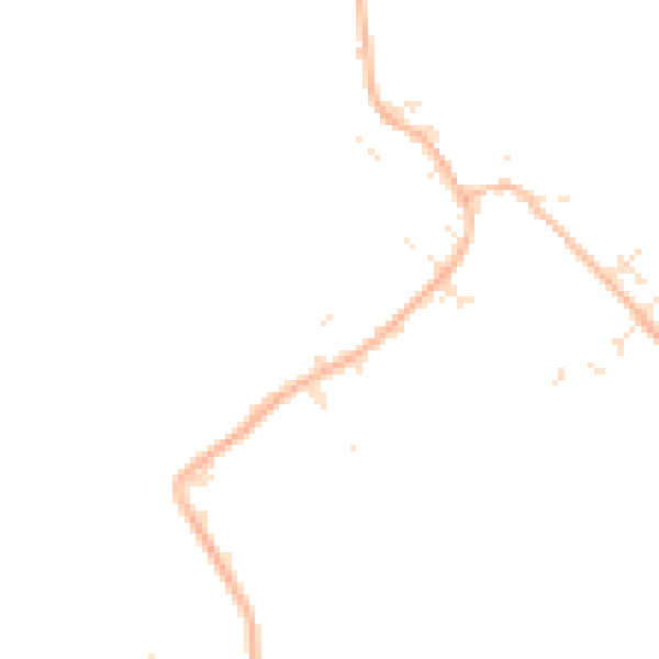 Daytime road noise heatmap for SN3 4AH