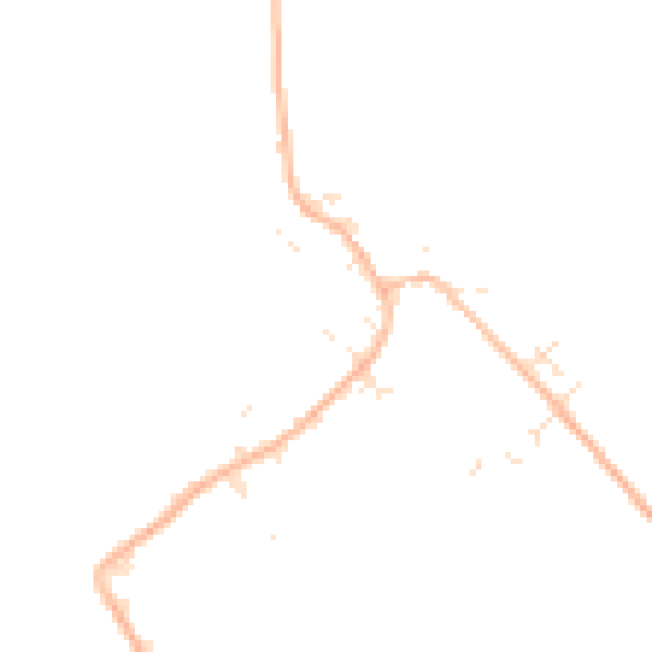 Daytime road noise heatmap for SN3 4DD
