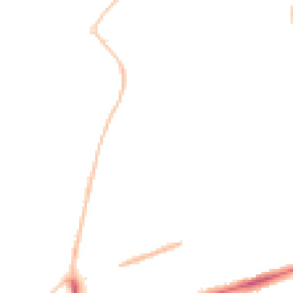 Night-time road noise heatmap for SN3 4FF