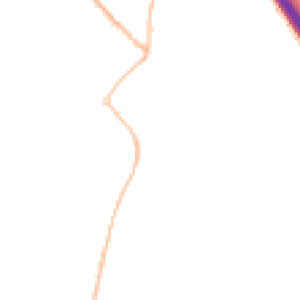 Night-time road noise heatmap for SN3 4PU