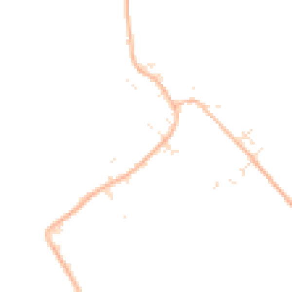 Daytime road noise heatmap for SN3 4RZ