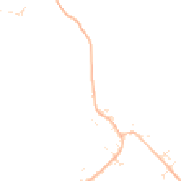 Daytime road noise heatmap for SN3 4SF