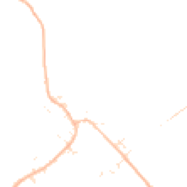 Daytime road noise heatmap for SN3 4SP