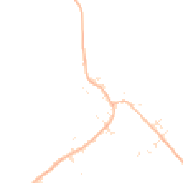 Daytime road noise heatmap for SN3 4SQ
