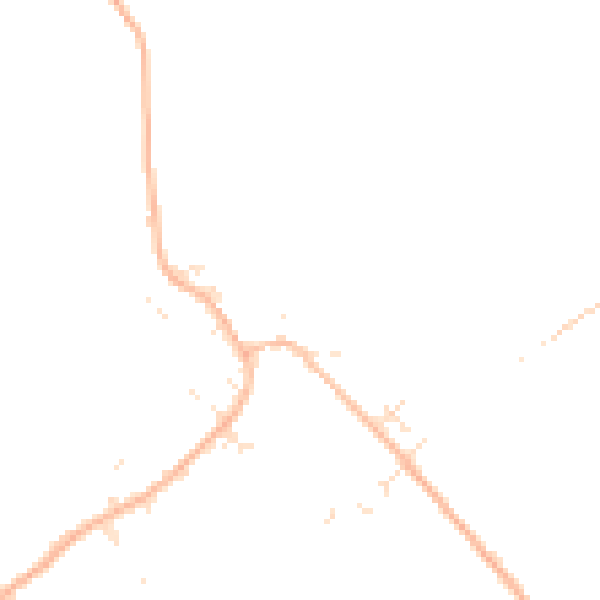 Daytime road noise heatmap for SN3 4SW