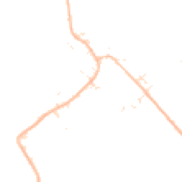 Daytime road noise heatmap for SN3 4TB