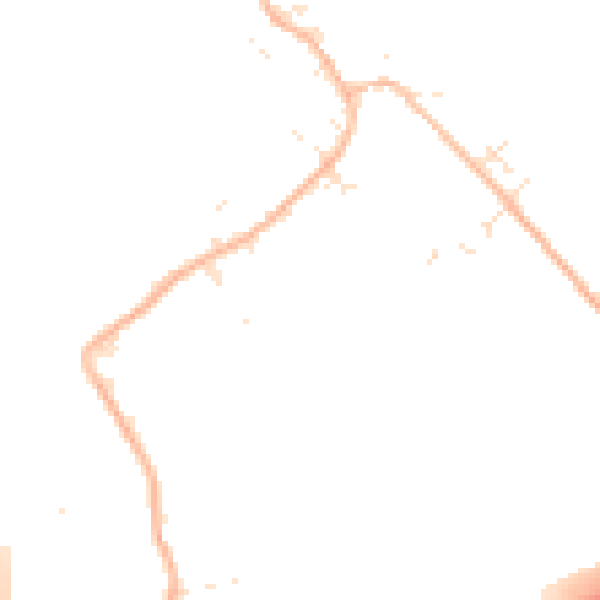 Daytime road noise heatmap for SN3 4WQ