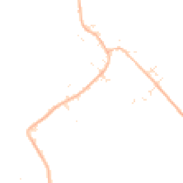 Daytime road noise heatmap for SN3 4XA