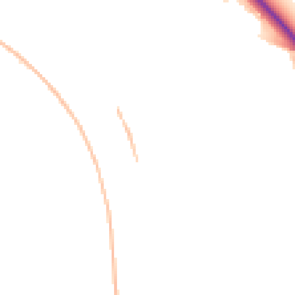 Night-time road noise heatmap for SN3 5BU