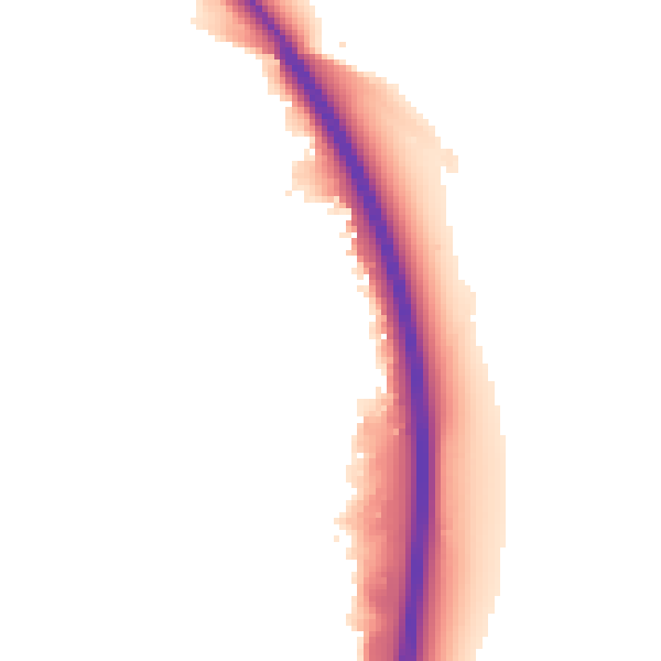 Night-time road noise heatmap for SN3 5EA
