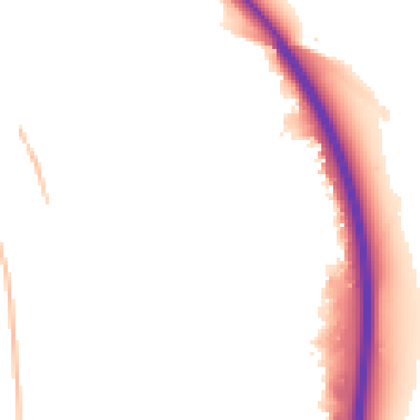 Night-time road noise heatmap for SN3 5EJ