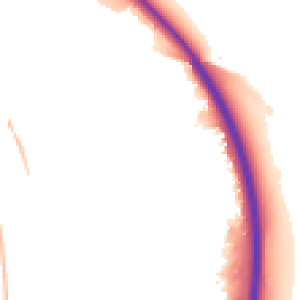 Night-time road noise heatmap for SN3 5EL