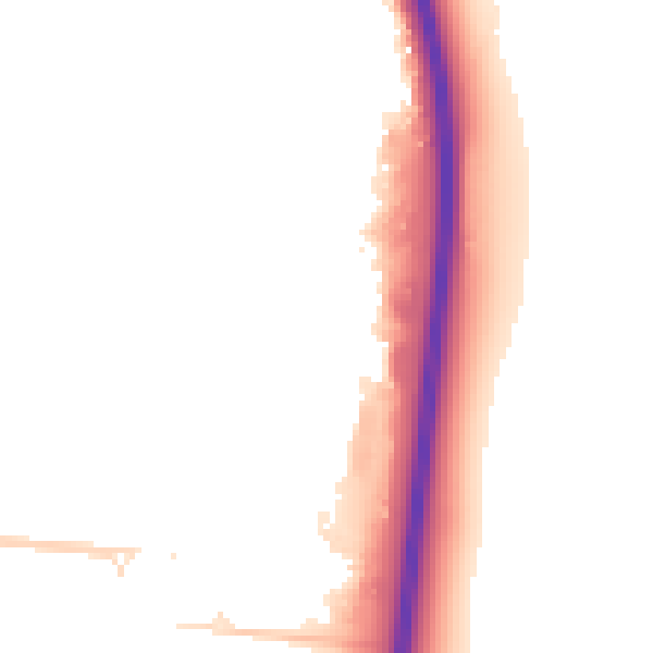 Night-time road noise heatmap for SN3 5JF