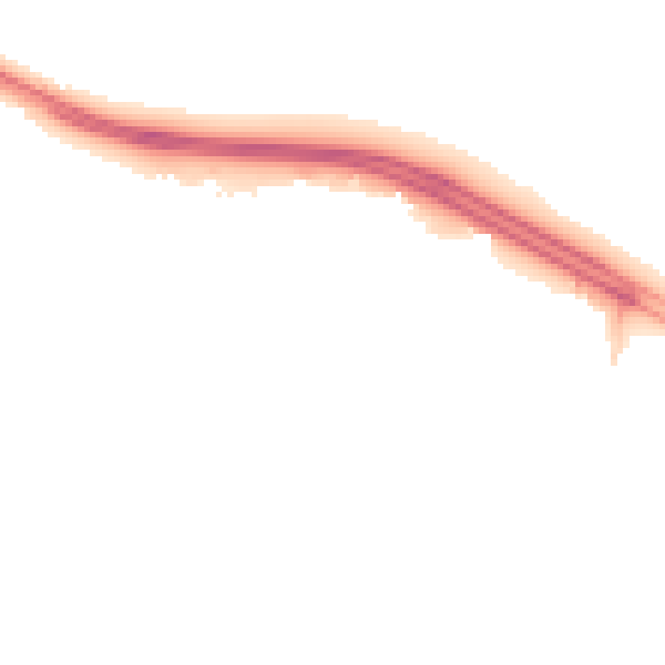 Night-time road noise heatmap for SN3 6DJ