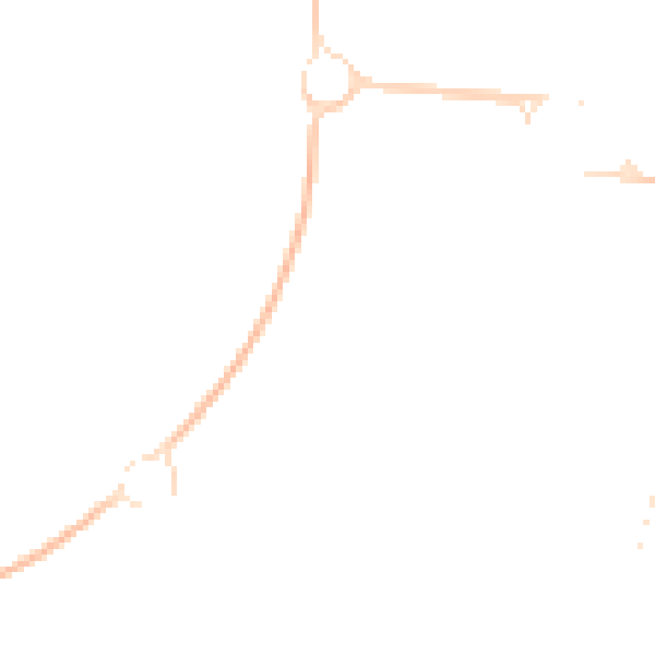 Night-time road noise heatmap for SN3 6JJ