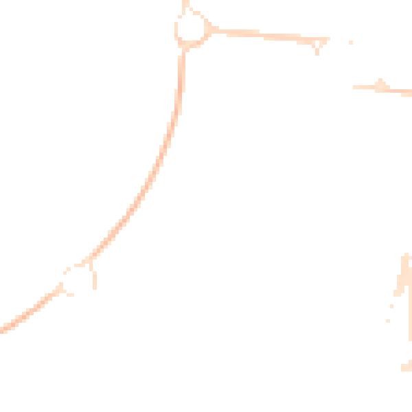 Night-time road noise heatmap for SN3 6JL