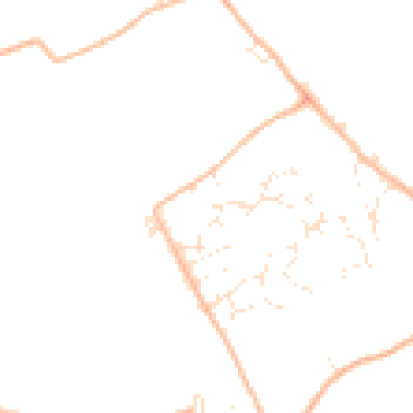 Daytime road noise heatmap for SN4 0BJ
