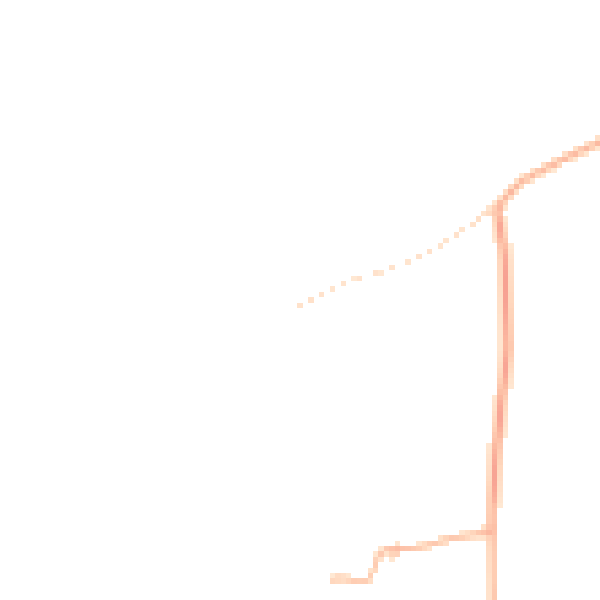 Daytime road noise heatmap for SN4 0HU