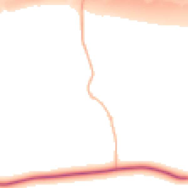Daytime road noise heatmap for SN4 0QG