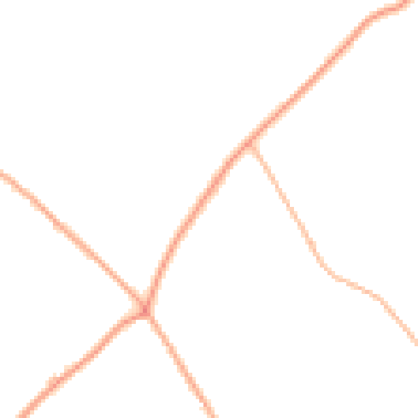 Daytime road noise heatmap for SN4 7QD