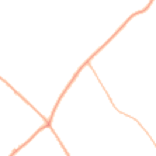 Daytime road noise heatmap for SN4 7QH