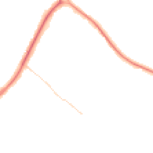 Night-time road noise heatmap for SN4 8HQ