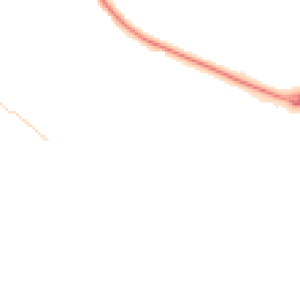 Night-time road noise heatmap for SN4 8LZ