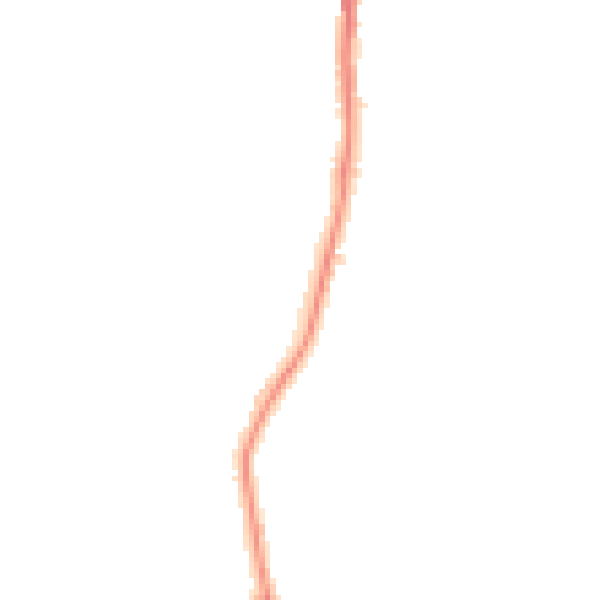 Night-time road noise heatmap for SN4 9AH