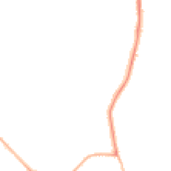 Night-time road noise heatmap for SN4 9BB