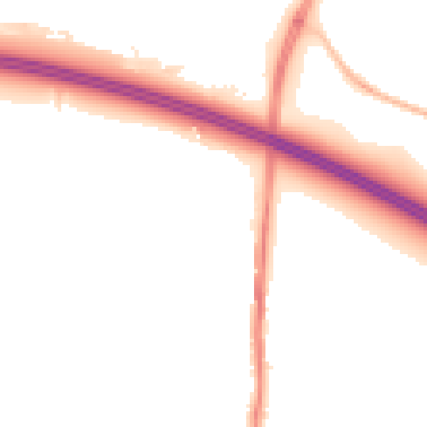 Night-time road noise heatmap for SN4 9EZ