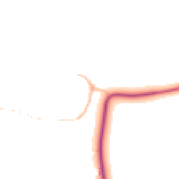 Daytime road noise heatmap for SN4 9NF