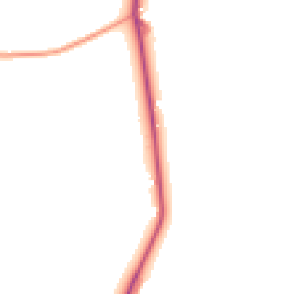 Daytime road noise heatmap for SN5 0AL