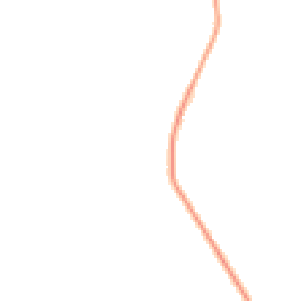 Night-time road noise heatmap for SN5 0AN