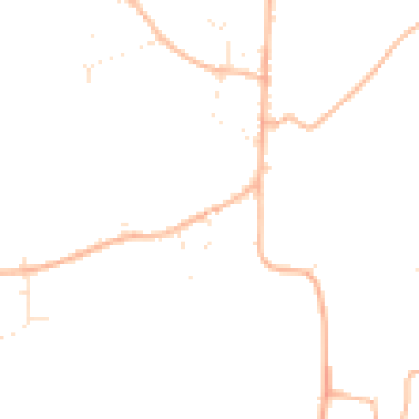 Daytime road noise heatmap for SN5 4AA