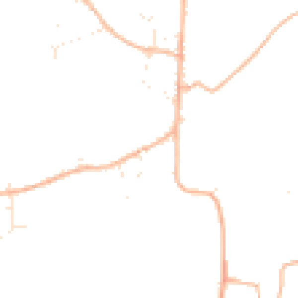 Daytime road noise heatmap for SN5 4AB
