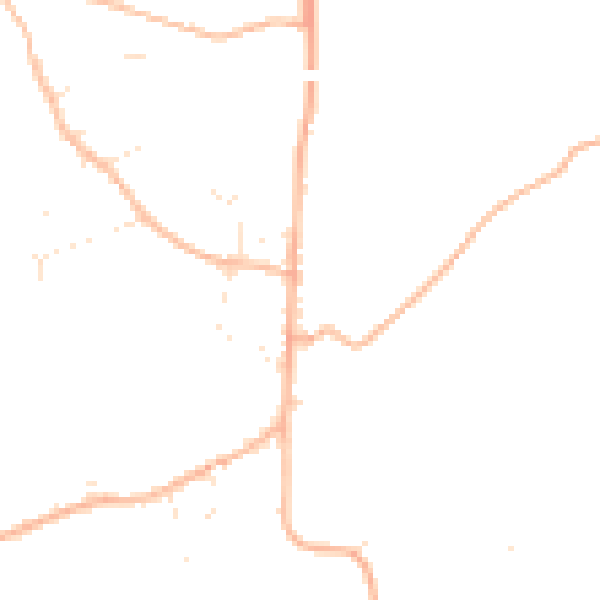 Daytime road noise heatmap for SN5 4AH