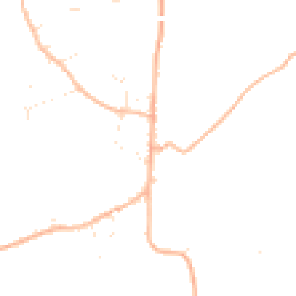Daytime road noise heatmap for SN5 4AJ