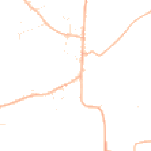 Daytime road noise heatmap for SN5 4AP