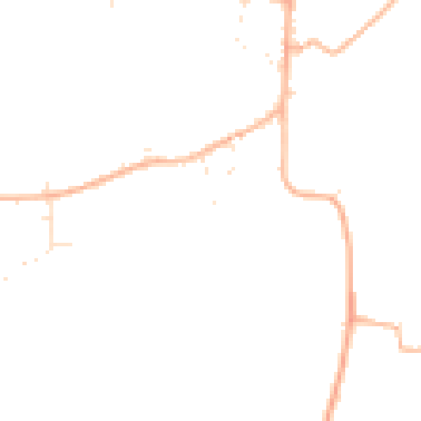 Daytime road noise heatmap for SN5 4AR