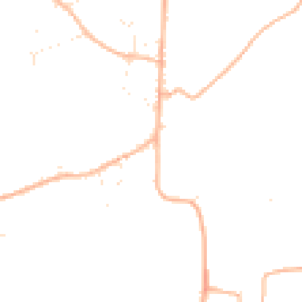 Daytime road noise heatmap for SN5 4BF