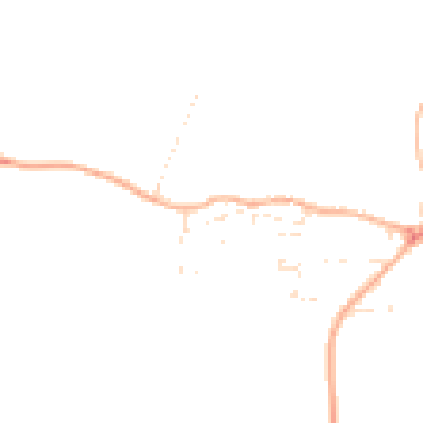 Daytime road noise heatmap for SN5 4FJ