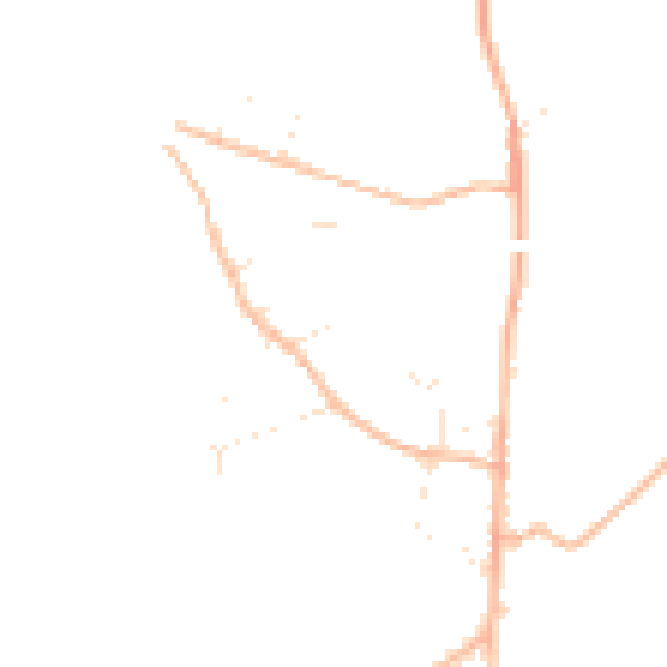 Daytime road noise heatmap for SN5 4HA
