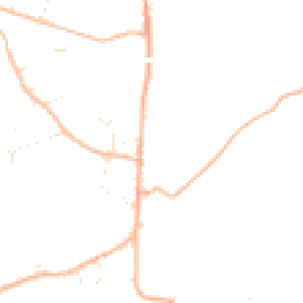 Daytime road noise heatmap for SN5 4HR