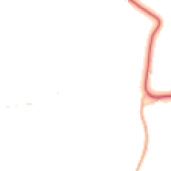 Daytime road noise heatmap for SN5 4HZ