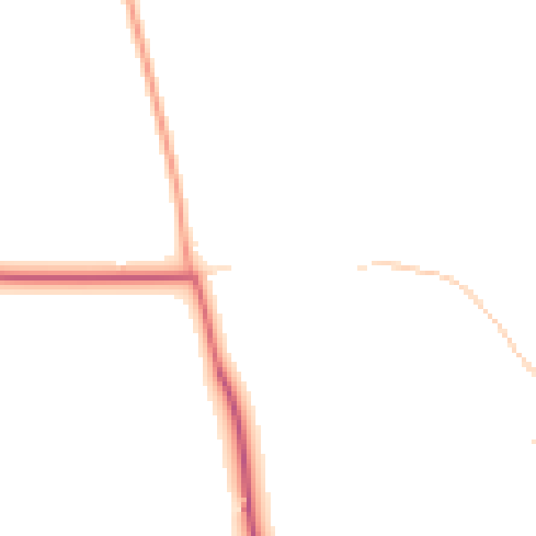 Daytime road noise heatmap for SN5 4JN